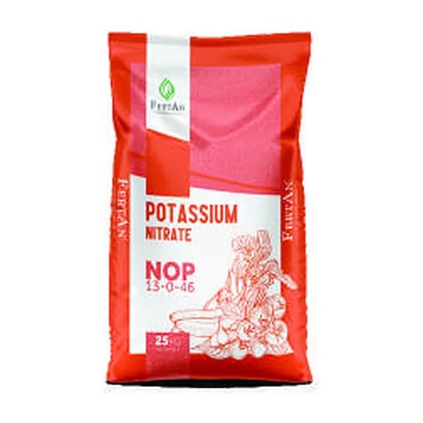 Potassium nitrate NOP fertiliser bag