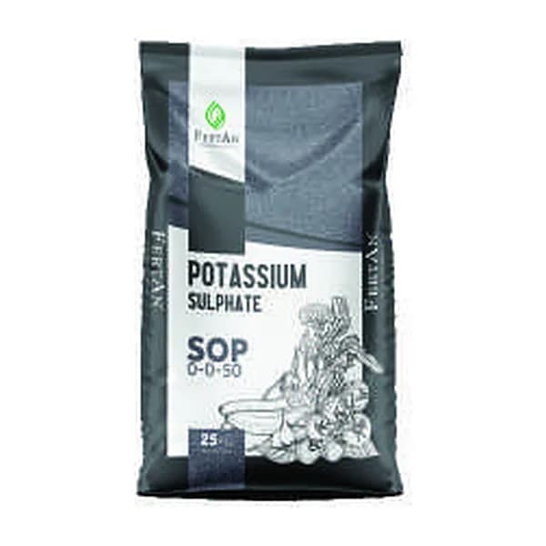 Potassium sulphate SOP fertiliser bag
